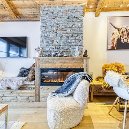 Appartement Style Chalet 5* Vue Mont-Blanc - Arc 1950 Les Arcs  Eksteriør bilde