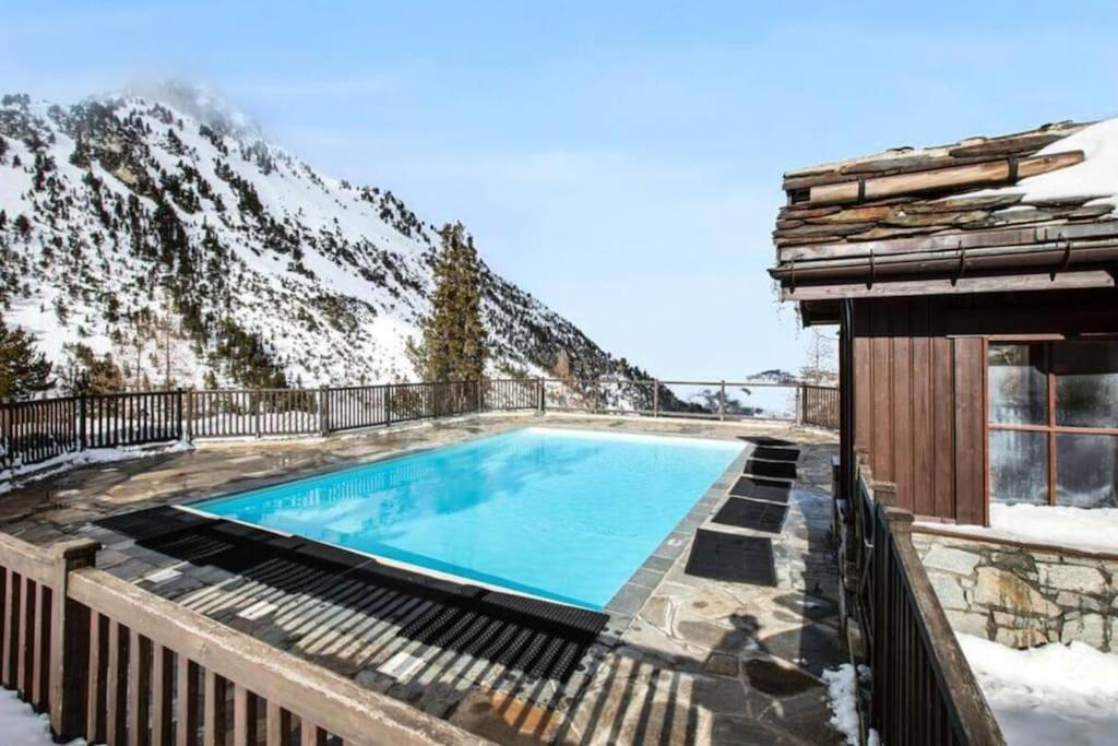Appartement Style Chalet 5* Vue Mont-Blanc - Arc 1950 Les Arcs  Eksteriør bilde