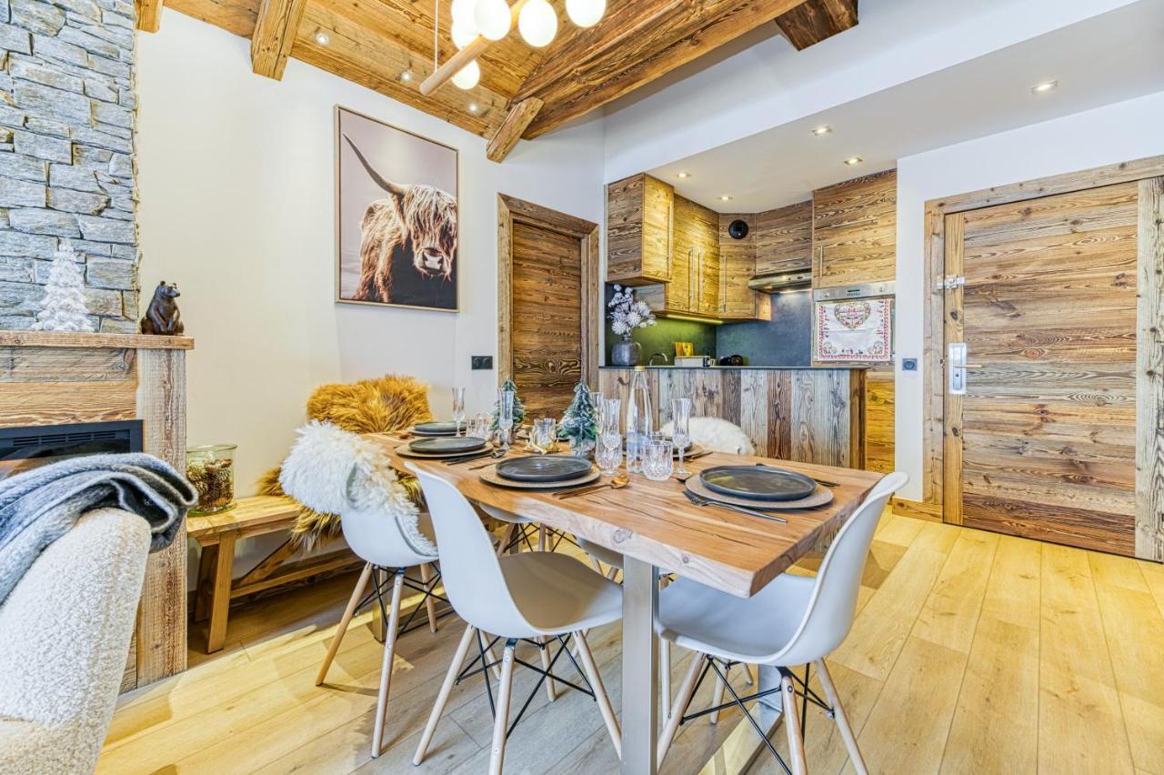 Appartement Style Chalet 5* Vue Mont-Blanc - Arc 1950 Les Arcs  Eksteriør bilde