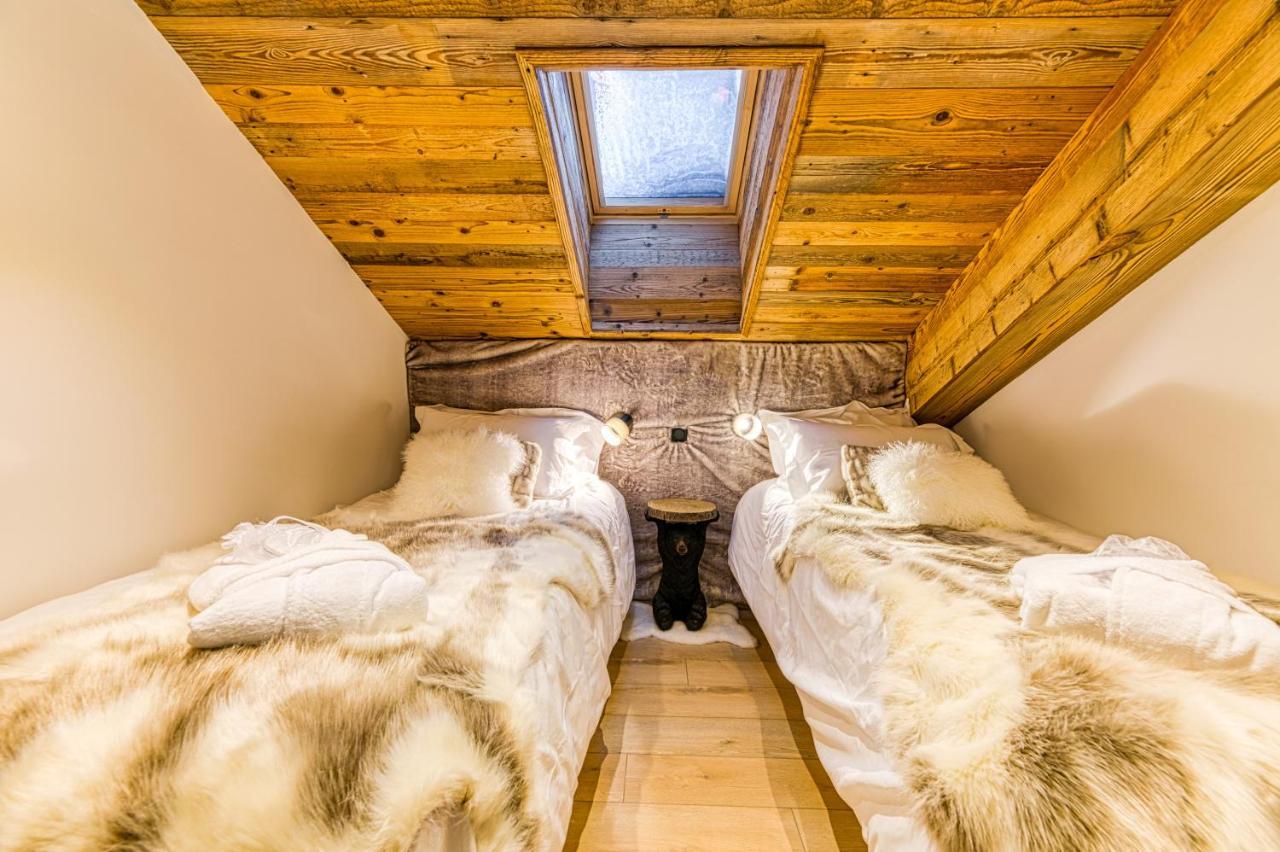 Appartement Style Chalet 5* Vue Mont-Blanc - Arc 1950 Les Arcs  Eksteriør bilde