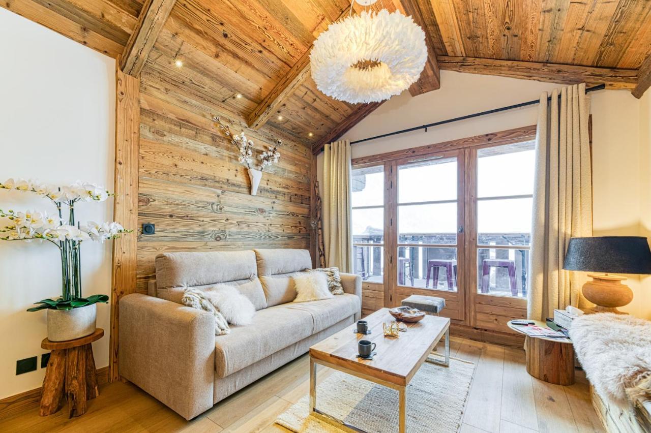Appartement Style Chalet 5* Vue Mont-Blanc - Arc 1950 Les Arcs  Eksteriør bilde